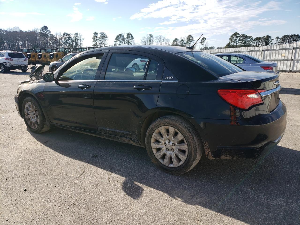 2012 Chrysler 200 VIN 1C3CCBAB6CN291700 Copart auction photo, burn / front end damage thumbnail 2