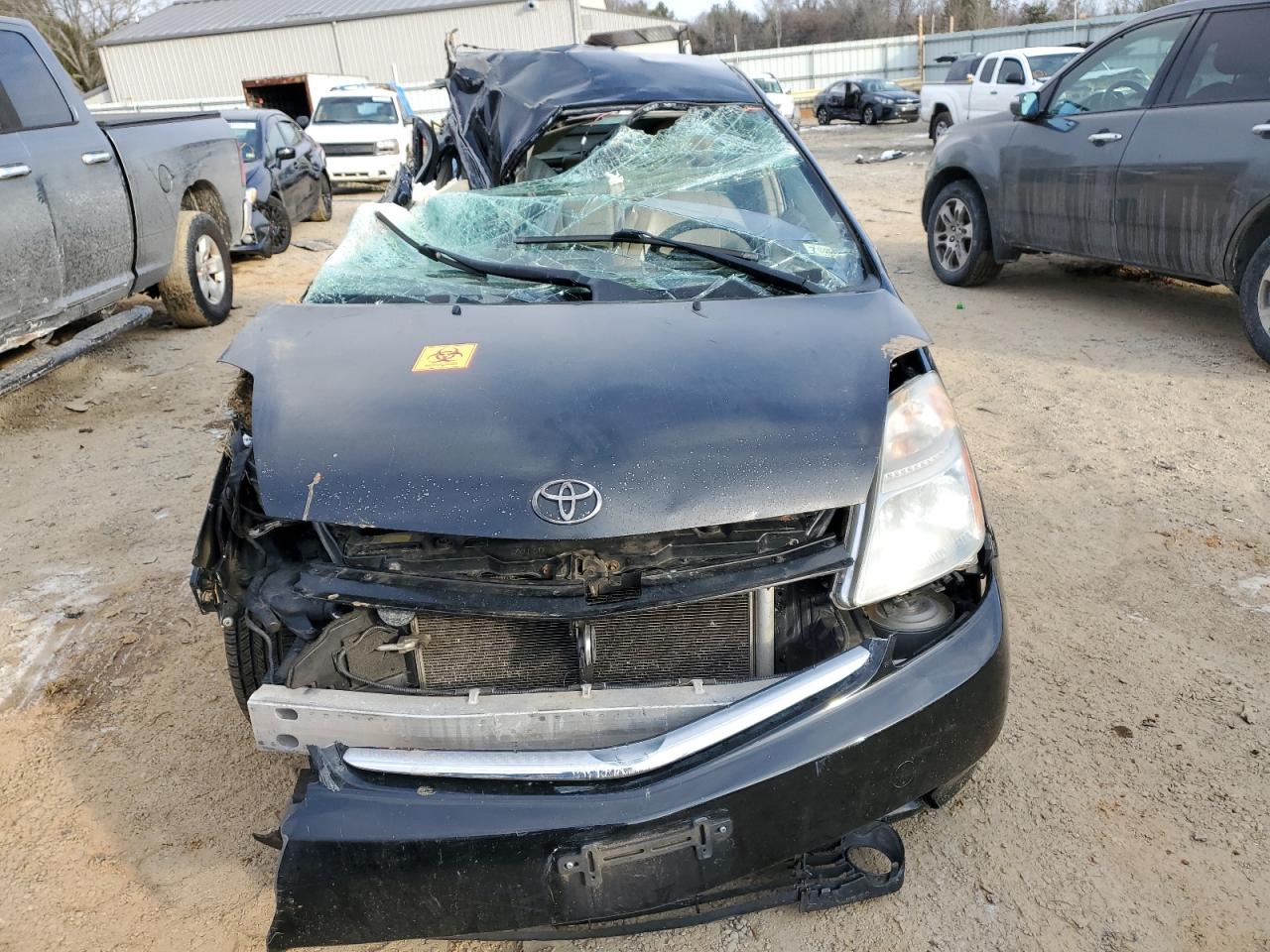 2009 Toyota Prius VIN JTDKB20U797839505 Copart auction photo, water/flood / rollover damage thumbnail 5