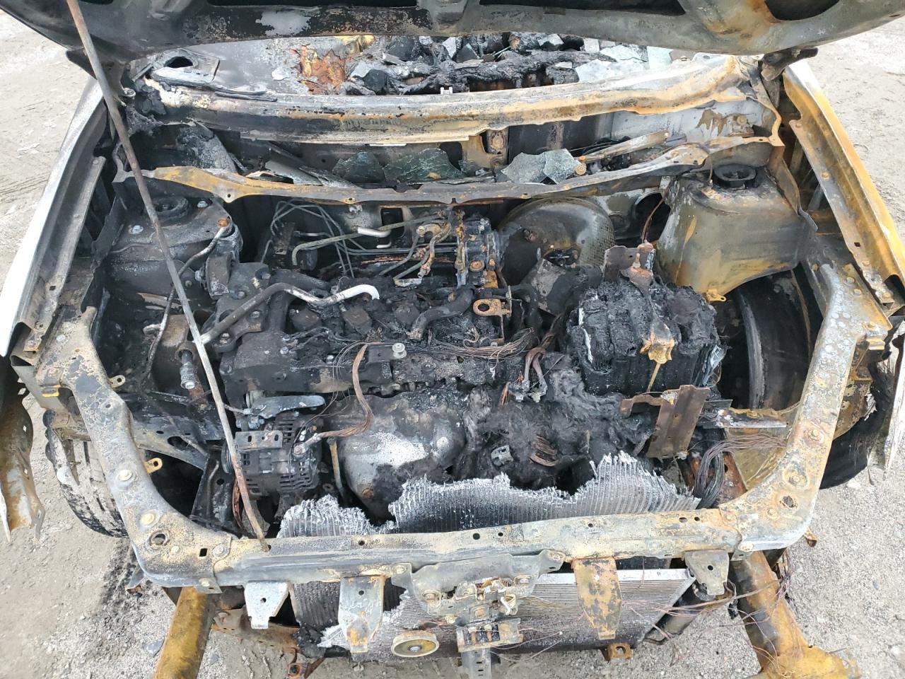2008 Nissan Rogue VIN JN8AS58T38W015602 Copart auction photo, burn - engine / burn - interior damage thumbnail 12