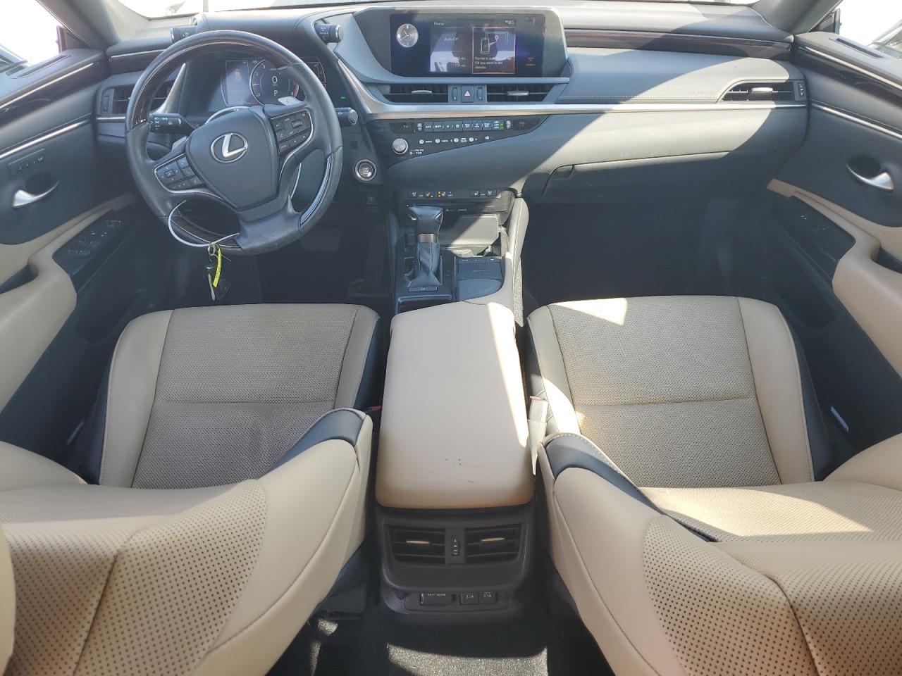 2021 Lexus ES VIN 58AD11D13MU001587 Copart auction photo, side / rear end damage thumbnail 8