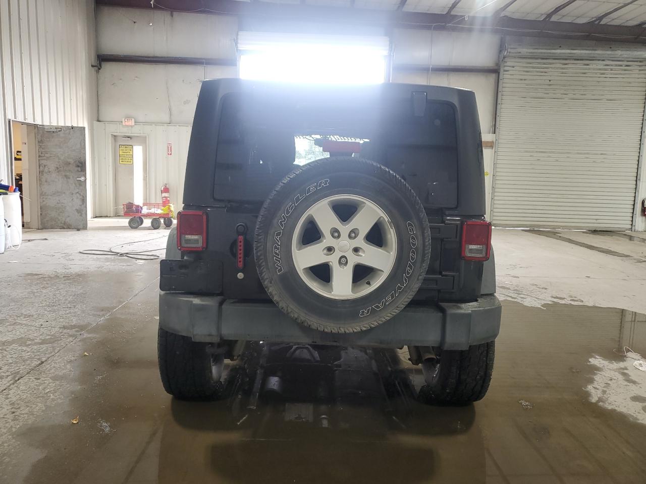 2014 Jeep Wrangler VIN 1C4BJWDG2EL315968 Copart auction photo, front end damage thumbnail 6