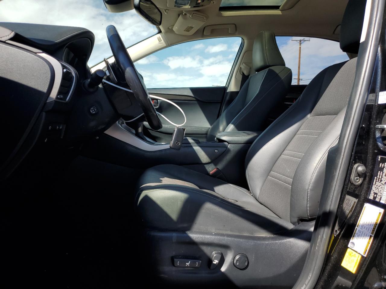 2020 Lexus NX VIN JTJGARBZ9L5015614 Copart auction photo, rear end damage thumbnail 7
