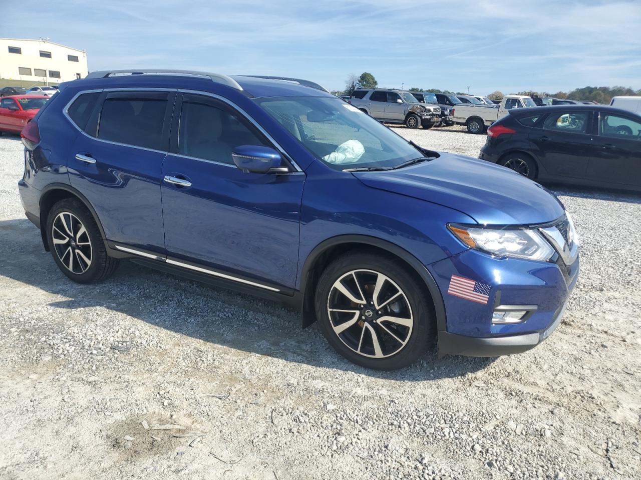 2019 Nissan Rogue VIN 5N1AT2MT3KC766667 Copart auction photo, front end / mechanical damage thumbnail 4