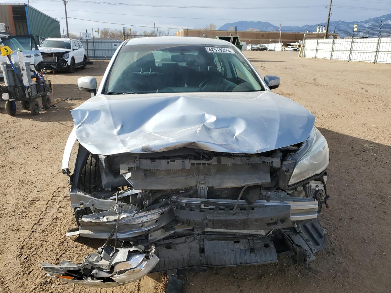 2016 Subaru Legacy VIN 4S3BNBC66G3003709 Copart auction photo, front end damage thumbnail 5