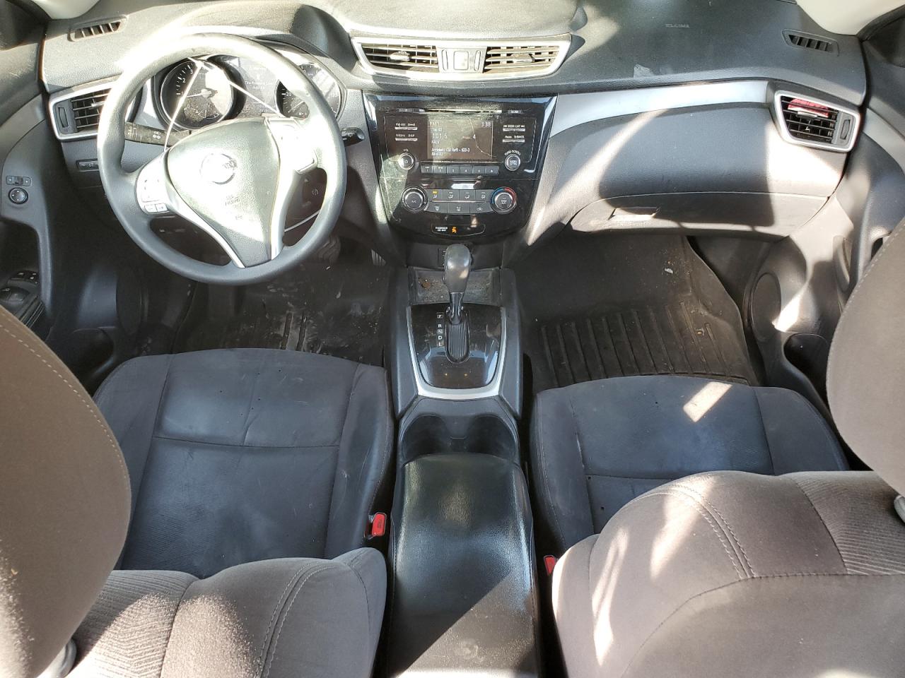 2016 Nissan Rogue VIN KNMAT2MV4GP672836 Copart auction photo, front end / side damage thumbnail 8