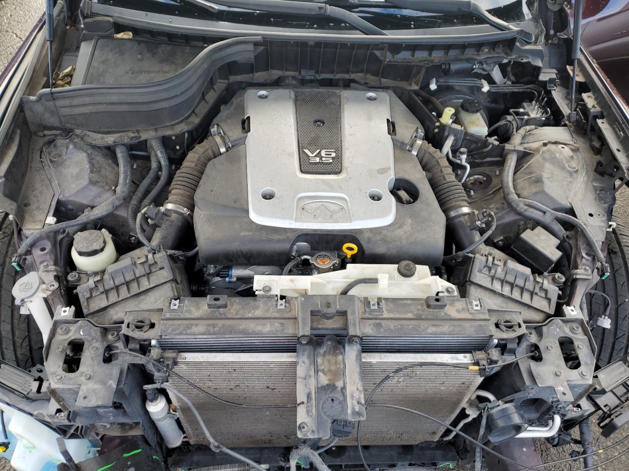 2011 Infiniti EX VIN JN1AJ0HR0BM851458 Copart auction photo, all over damage thumbnail 11