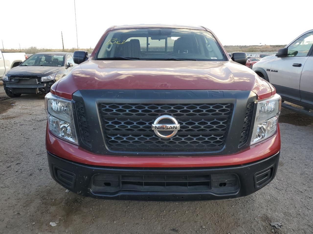 2018 Nissan Titan VIN 1N6AA1EJ9JN507053 Copart auction photo, side damage thumbnail 5
