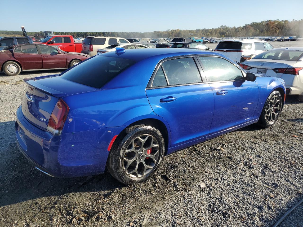 2018 Chrysler 300 VIN 2C3CCARG9JH279332 Copart auction photo, top/roof damage thumbnail 3