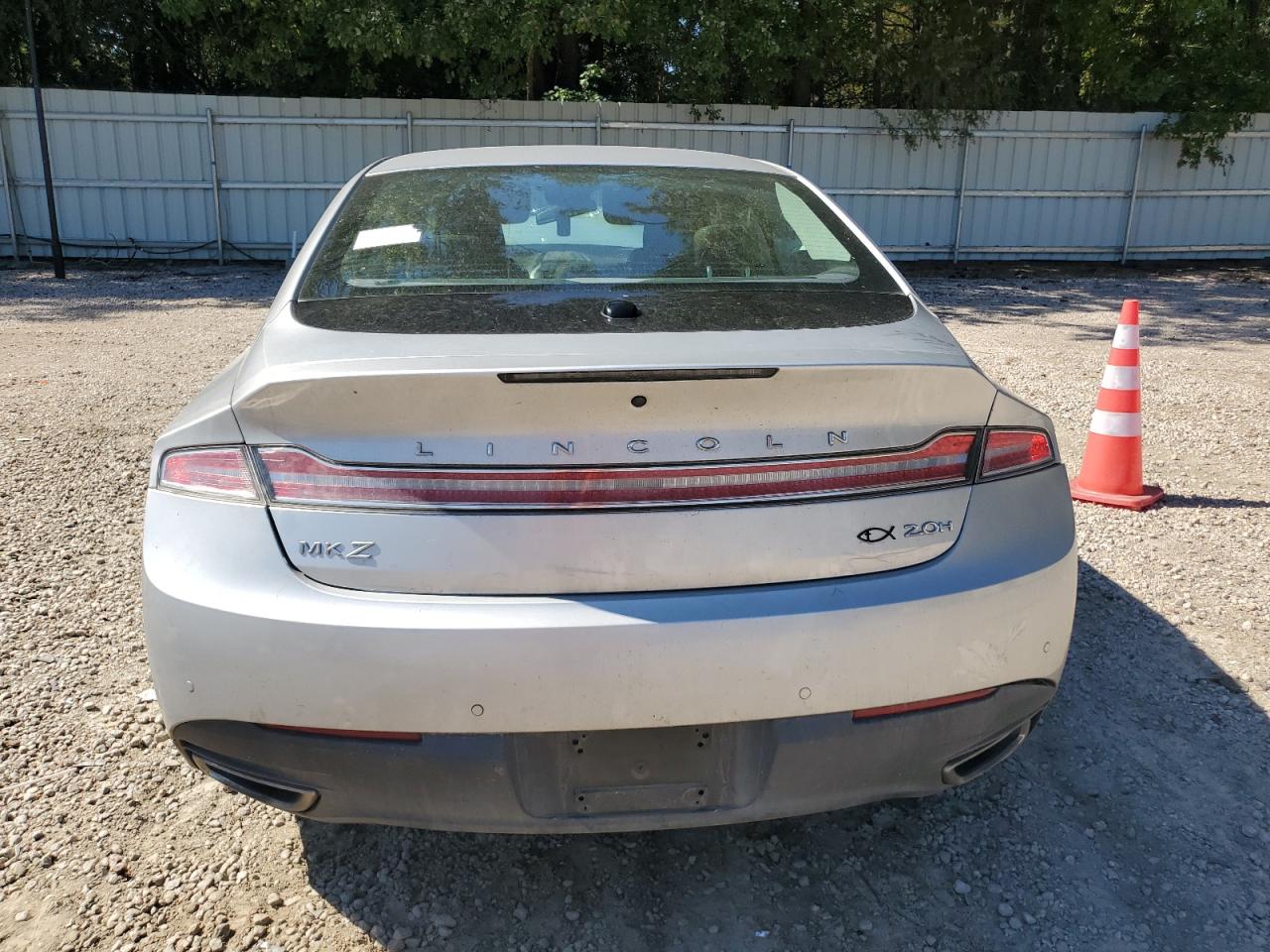 2014 Lincoln MKZ VIN 3LN6L2LU6ER815317 Copart auction photo, all over damage thumbnail 6