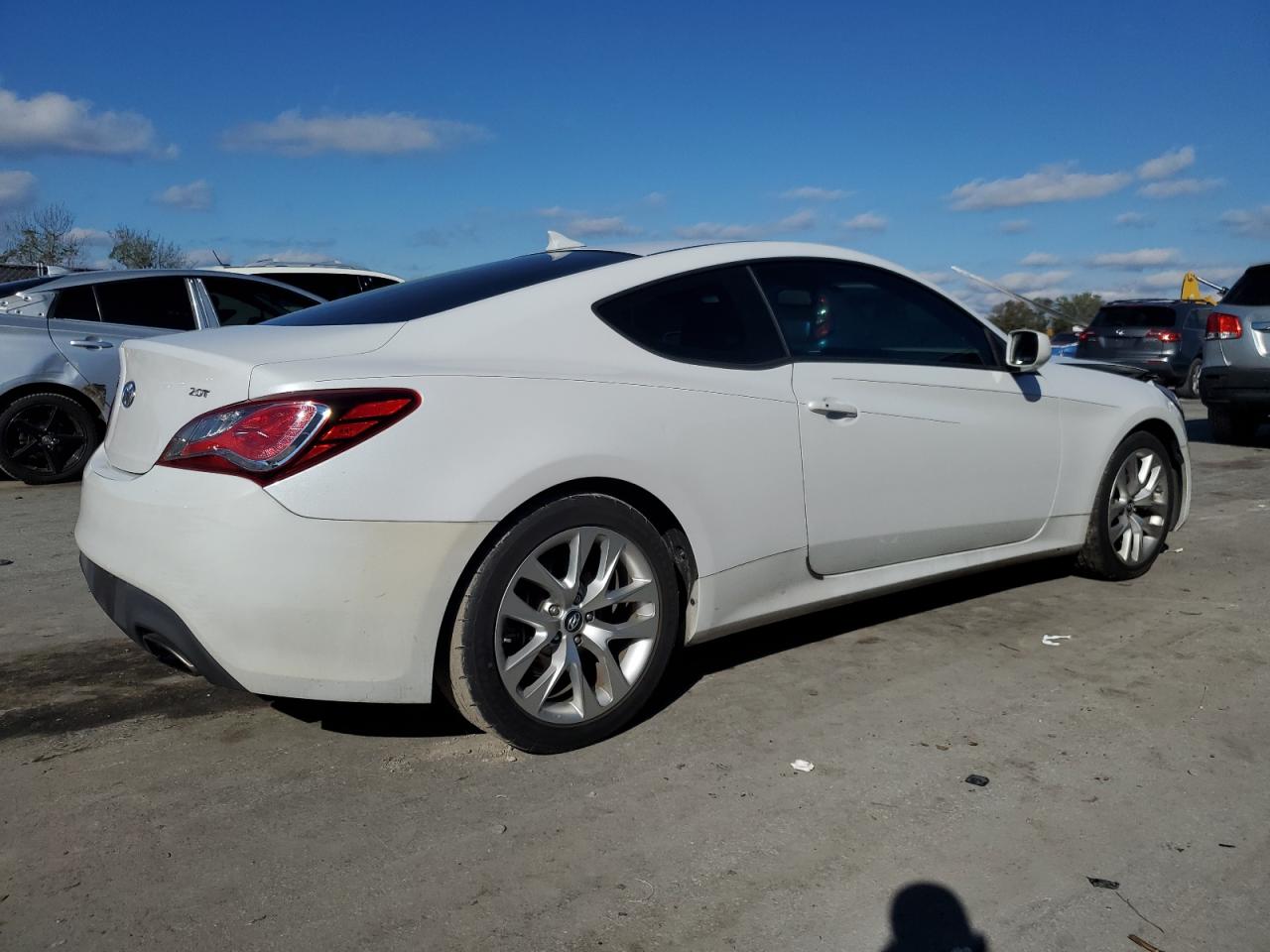 2013 Hyundai Genesis VIN KMHHT6KD9DU104915 Copart auction photo, front end damage thumbnail 3