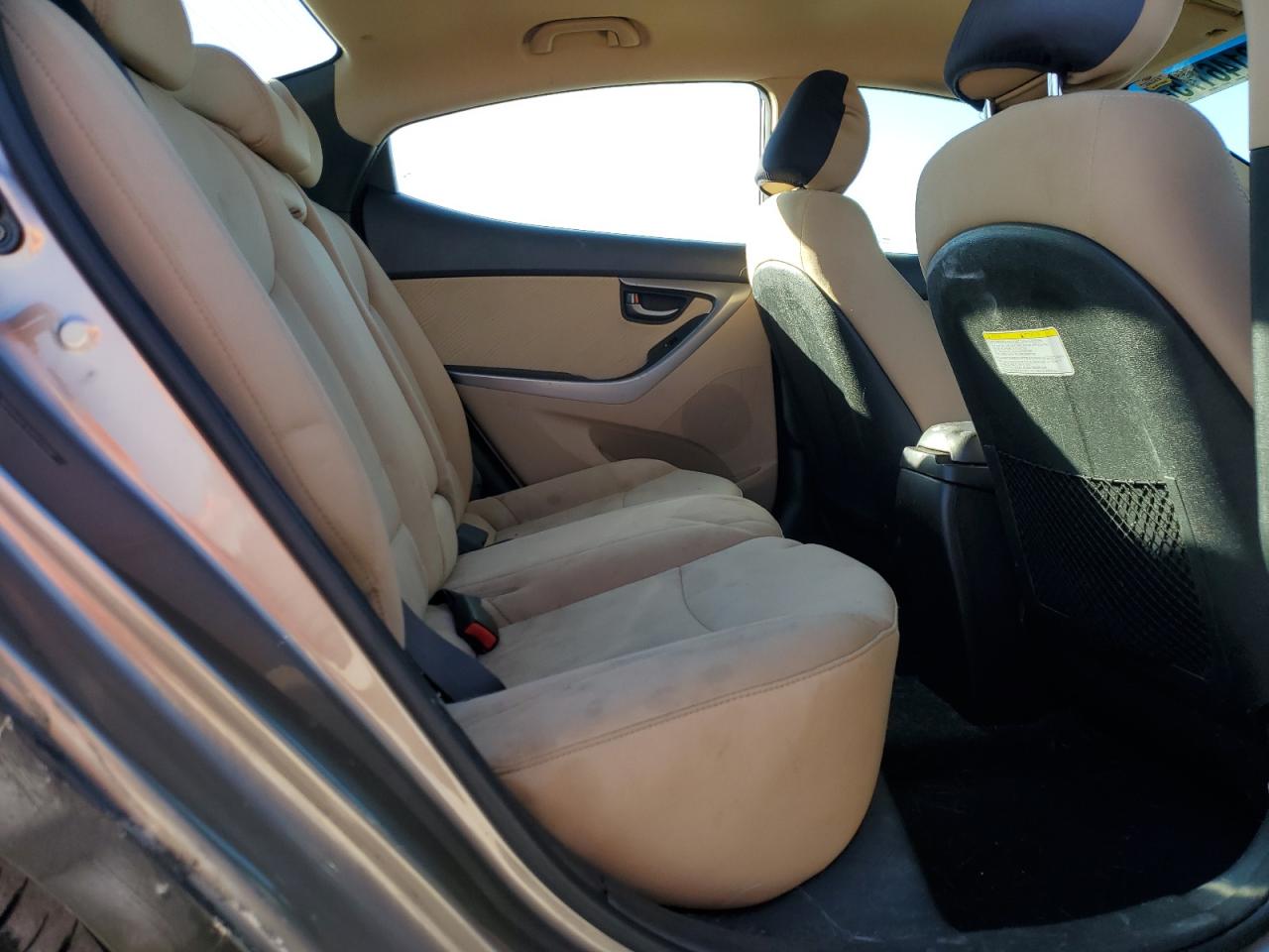 2013 Hyundai Elantra VIN 5NPDH4AE9DH437046 Copart auction photo, all over damage thumbnail 10