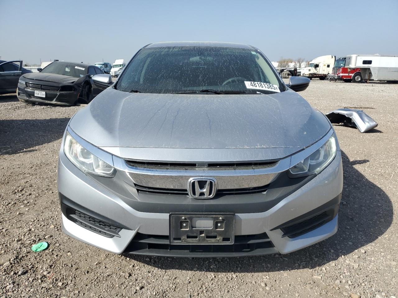 2017 Honda Civic VIN 19XFC2F55HE023888 Copart auction photo, rear end damage thumbnail 5