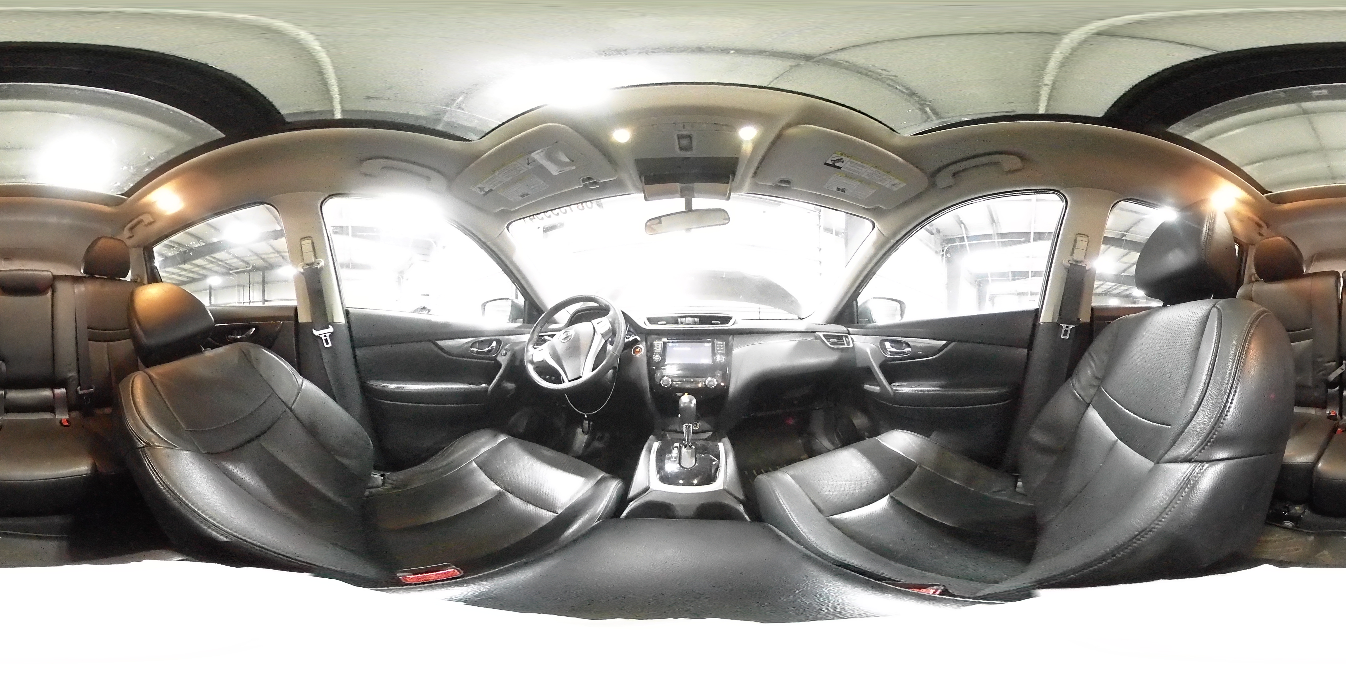 2014 Nissan Rogue VIN 5N1AT2MV1EC800062 Copart auction photo, rear end / front end damage thumbnail 15