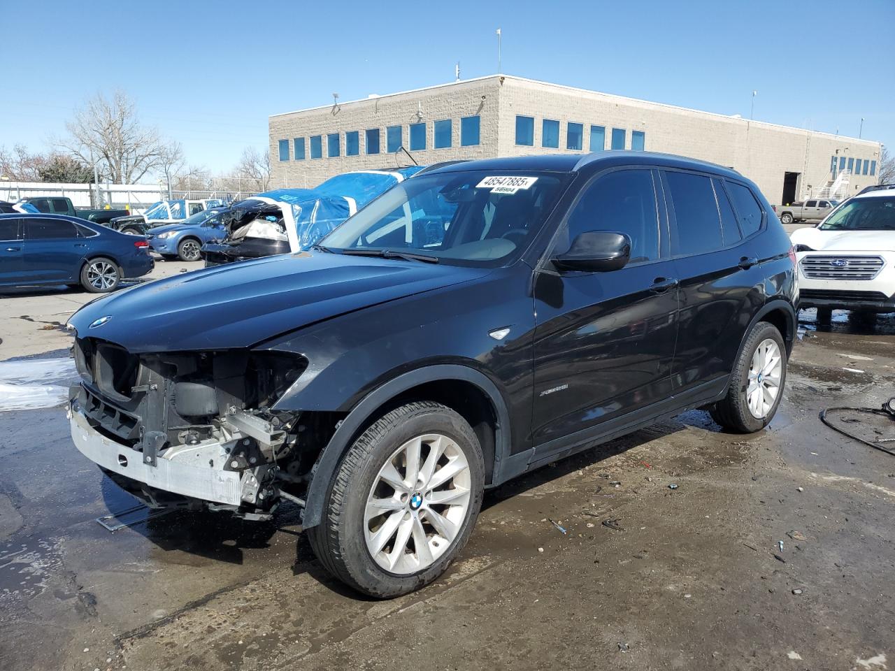 2014 BMW X3 VIN 5UXWX9C58E0D19737