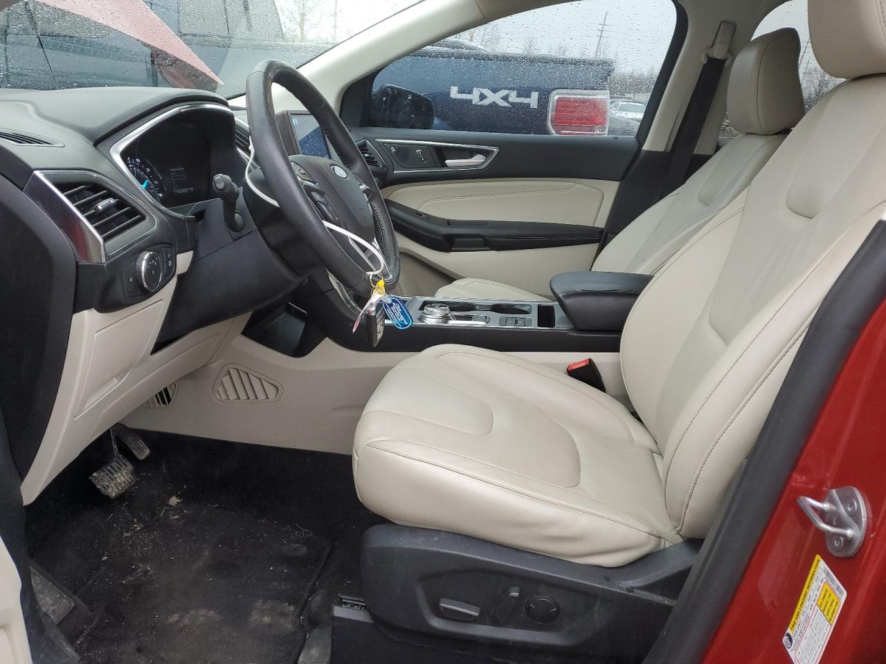 2021 Ford Edge VIN 2FMPK3K99MBA34346 Copart auction photo, side damage thumbnail 7