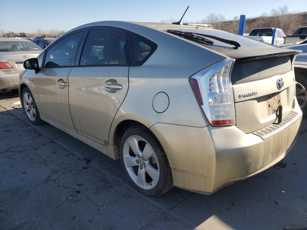 2011 Toyota Prius VIN JTDKN3DU7B1408677 Copart auction photo, side / minor dent/scratches damage thumbnail 2