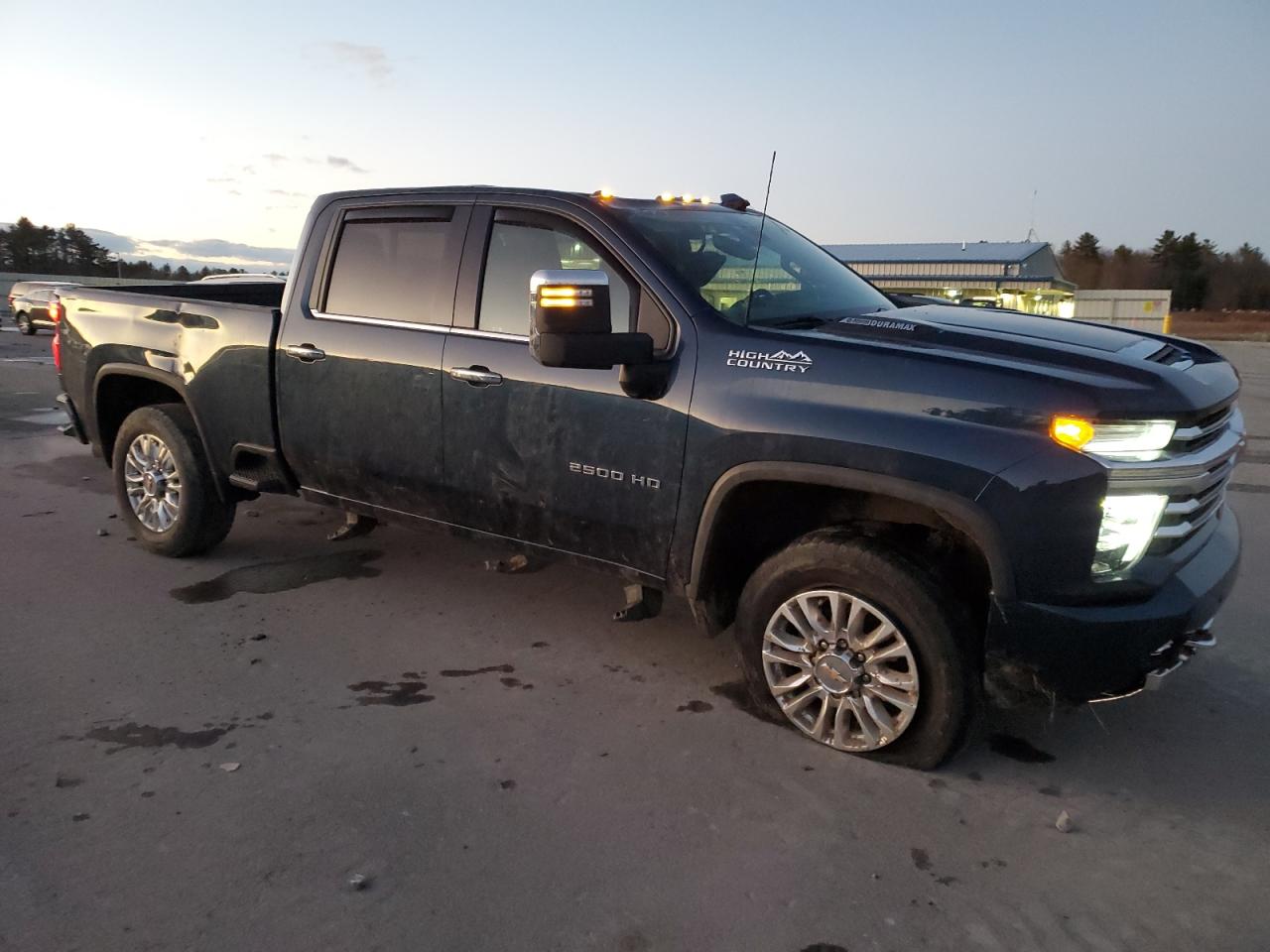 2021 Chevrolet Silverado VIN 1GC4YREY9MF108150 Copart auction photo, all over damage thumbnail 4