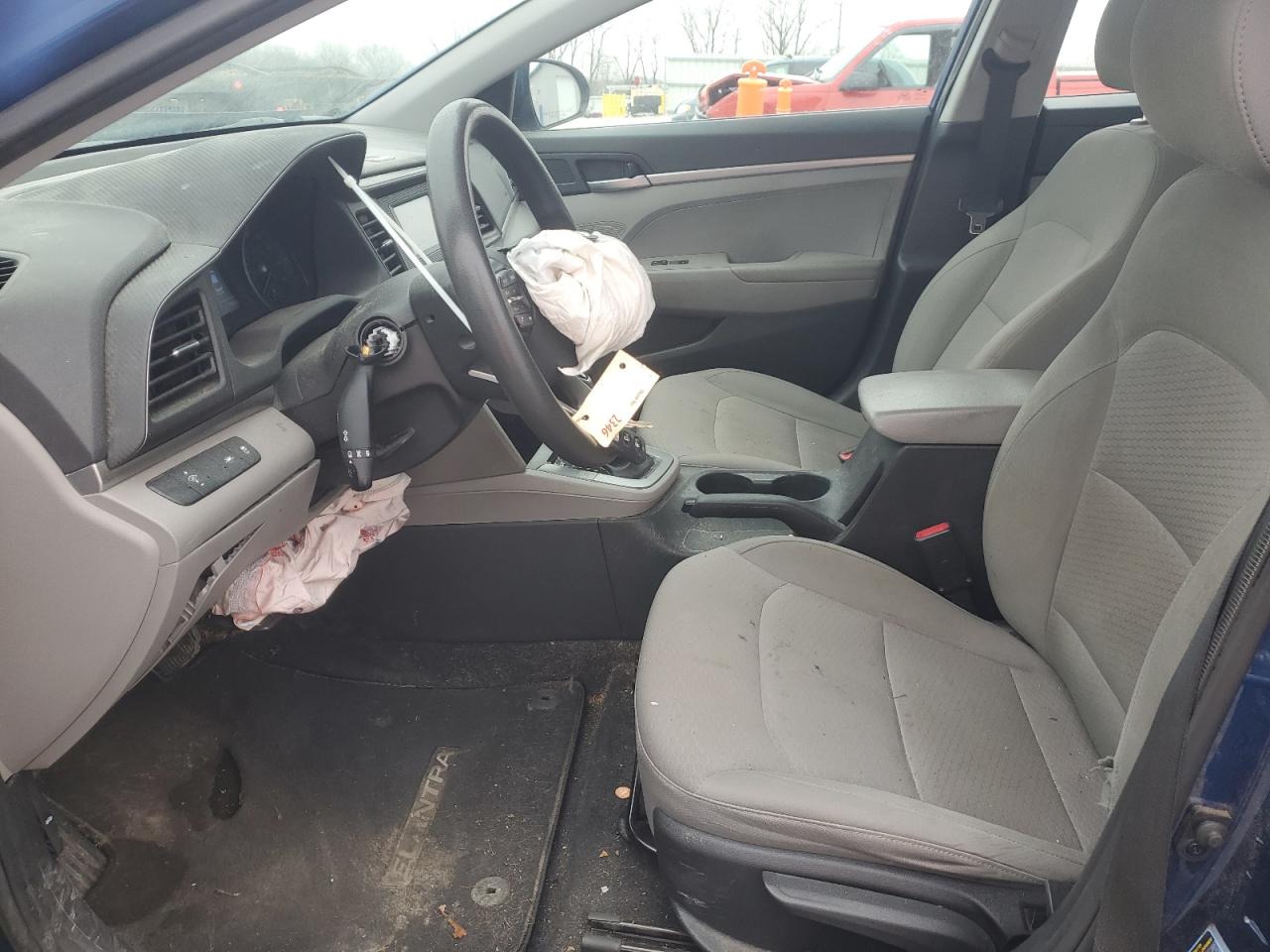 2020 Hyundai Elantra VIN 5NPD74LF9LH537123 Copart auction photo, front end / rear end damage thumbnail 7