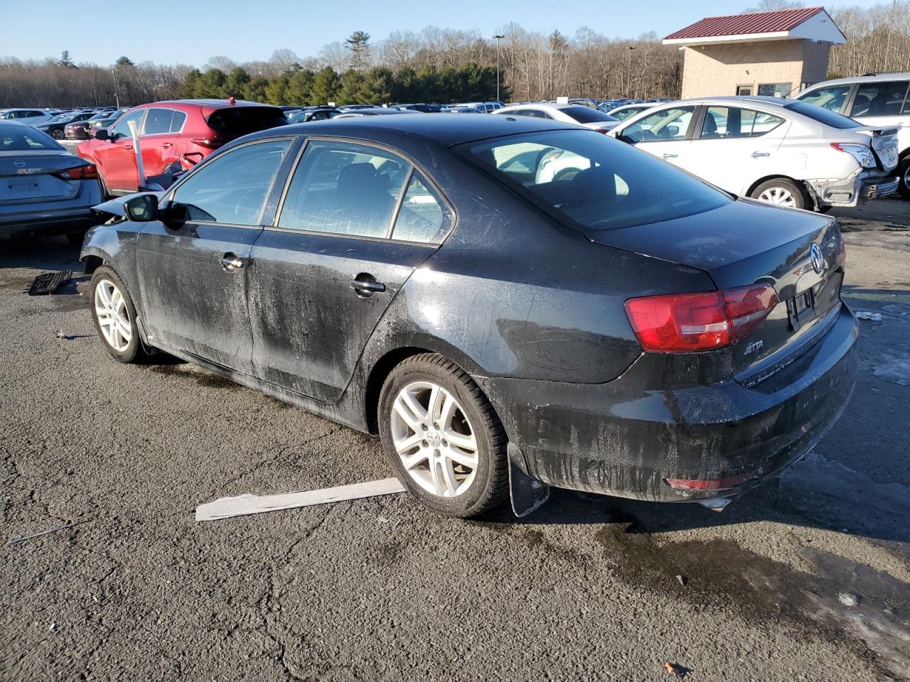 2018 Volkswagen Jetta VIN 3VW2B7AJ2JM242240 Copart auction photo, front end damage thumbnail 2