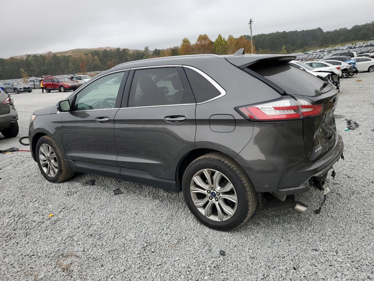 2020 Ford Edge VIN 2FMPK3K98LBA72620 Copart auction photo, rear end damage thumbnail 2