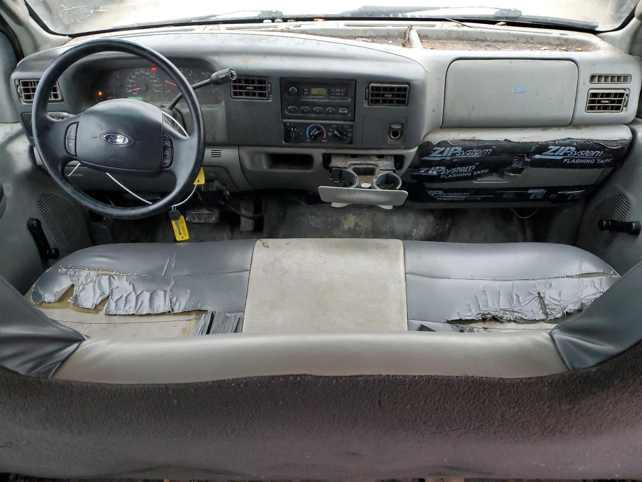 2004 Ford F250 VIN 1FTNW20L14EB91821 Copart auction photo, mechanical / minor dent/scratches damage thumbnail 8