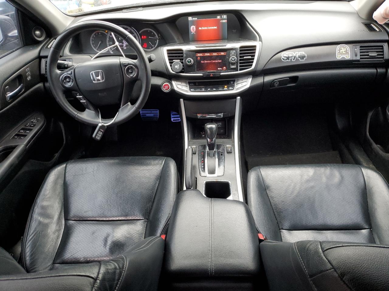 2015 Honda Accord VIN 1HGCR2F80FA117321 Copart auction photo, rear end / undercarriage damage thumbnail 8