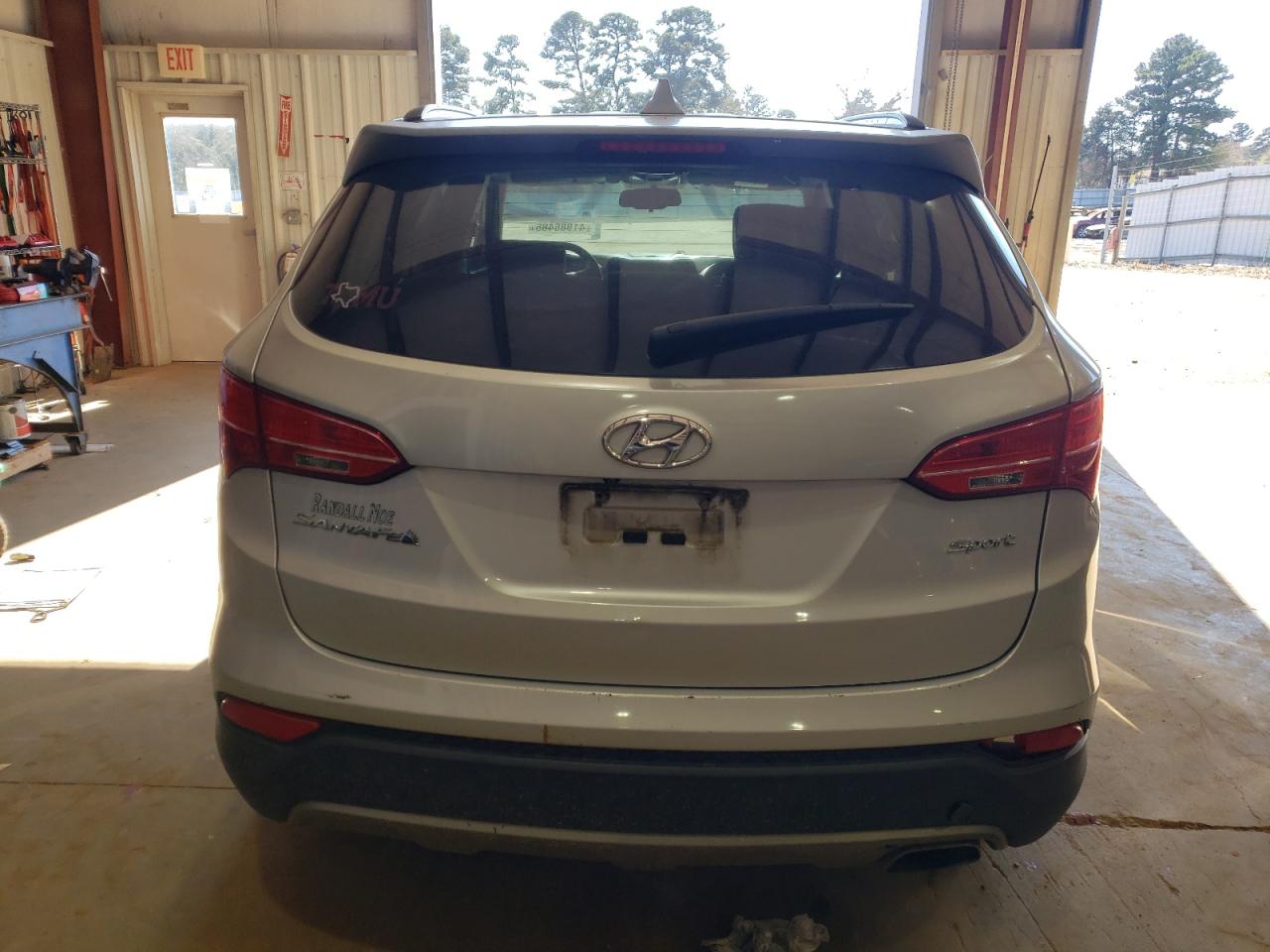 2014 Hyundai Santa Fe VIN 5XYZU3LB5EG177235 Copart auction photo, minor dent/scratches damage thumbnail 6
