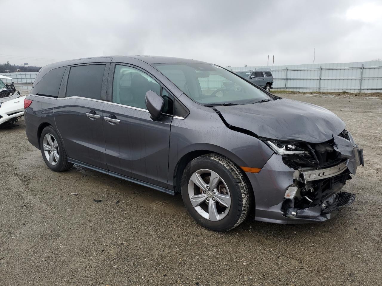 2019 Honda Odyssey VIN 5FNRL6H72KB045321 Copart auction photo, front end damage thumbnail 4