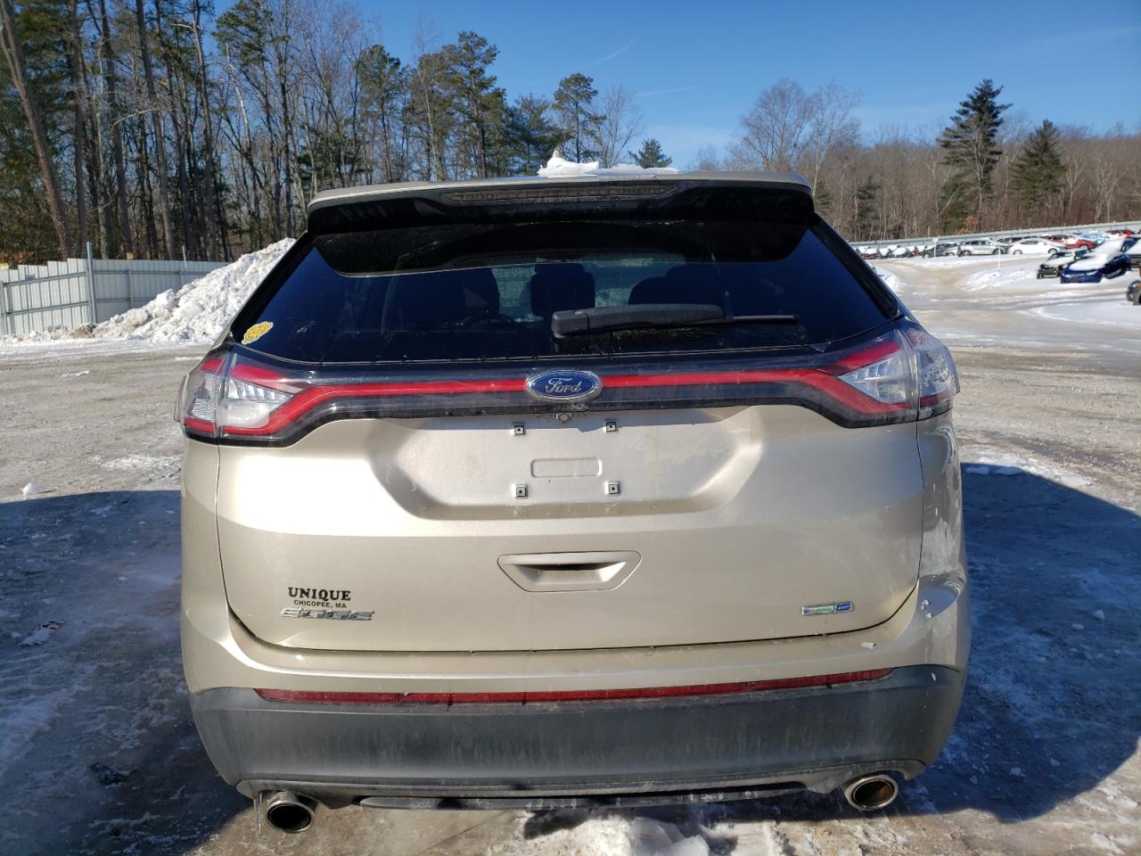 2018 Ford Edge VIN 2FMPK4G95JBB69785 Copart auction photo, front end / minor dent/scratches damage thumbnail 6