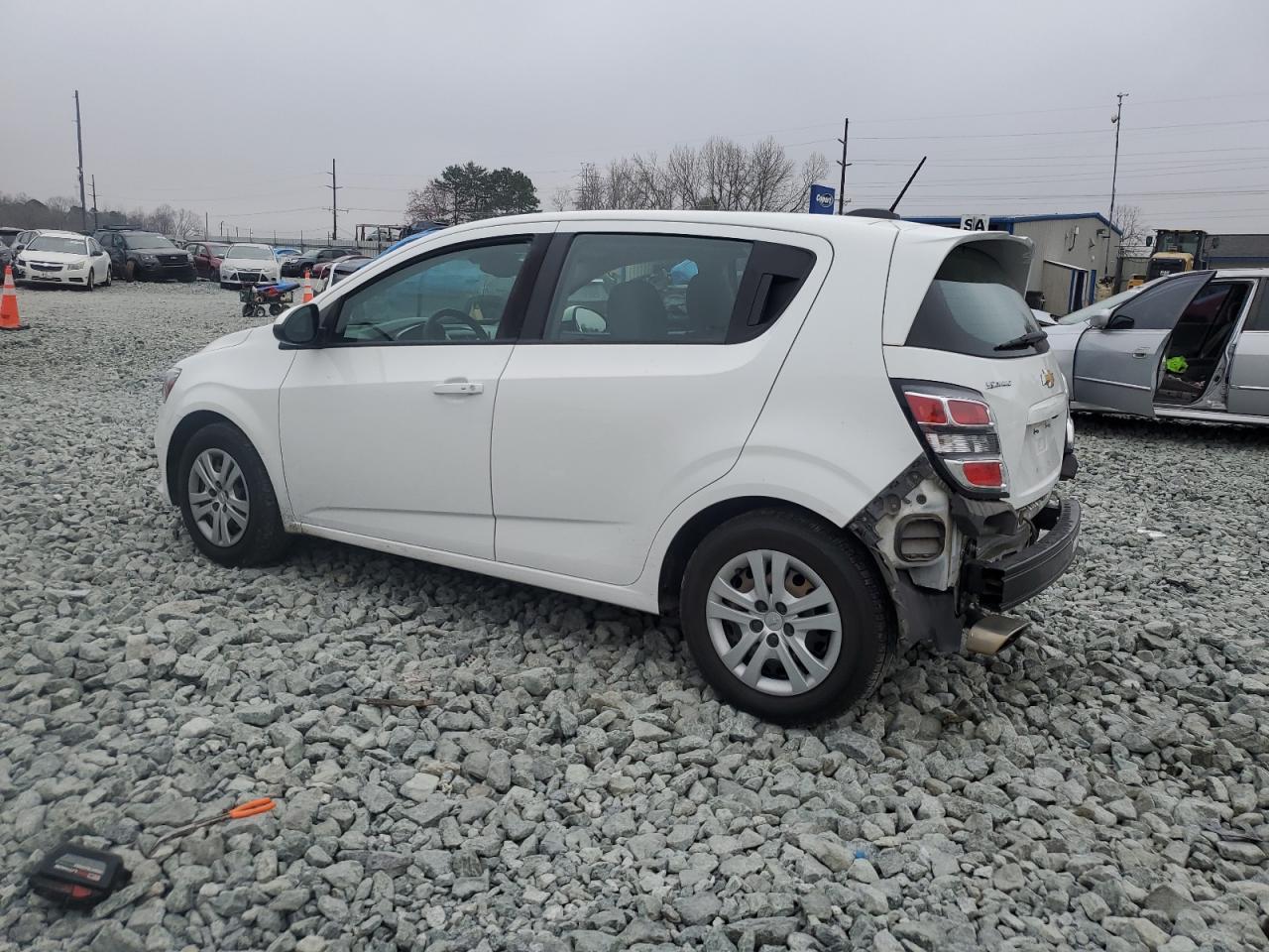 2020 Chevrolet Sonic VIN 1G1JG6SB5L4125891 Copart auction photo, rear end damage thumbnail 2