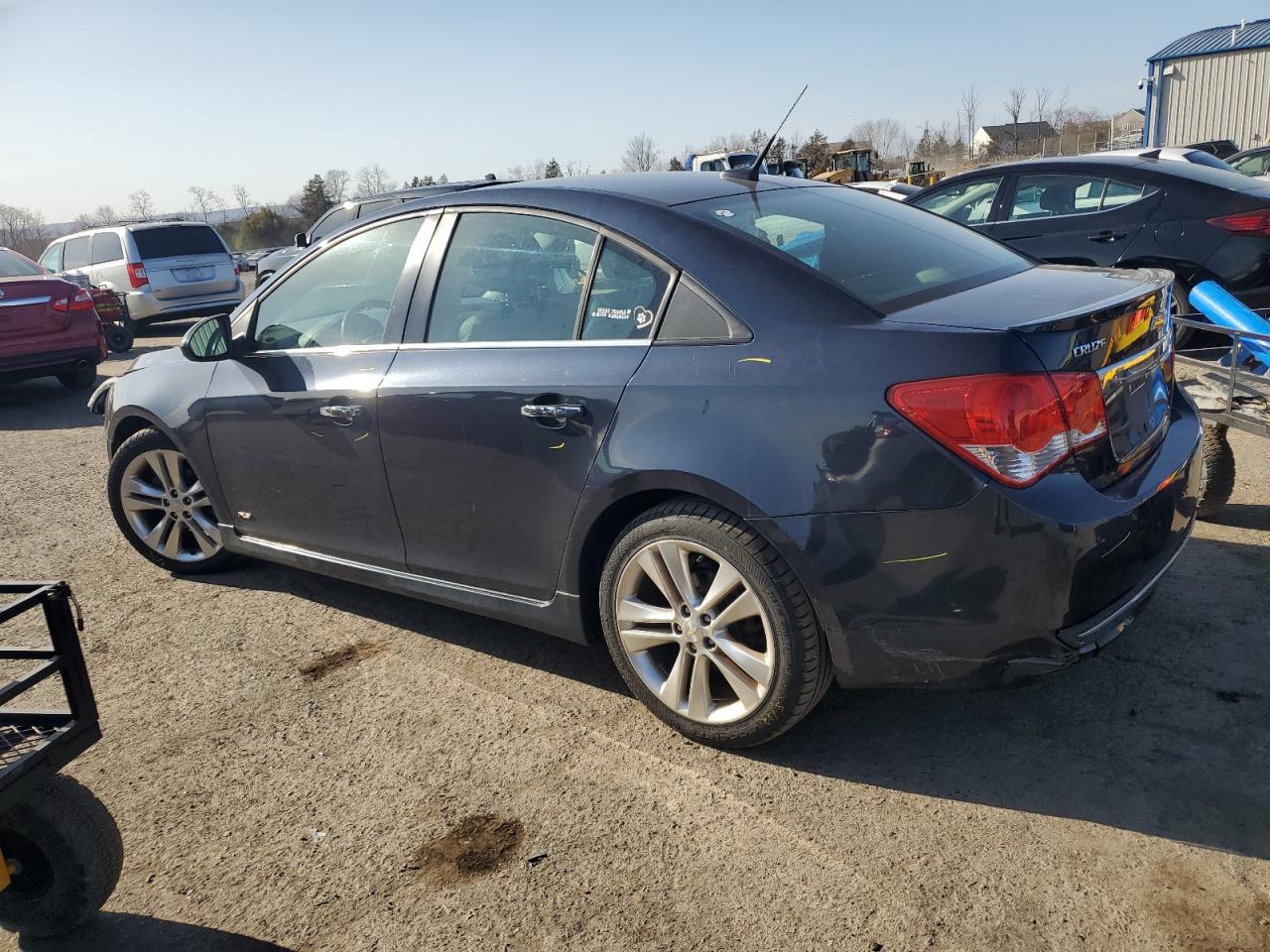 2014 Chevrolet Cruze VIN 1G1PG5SB7E7401185 Copart auction photo, front end damage thumbnail 2
