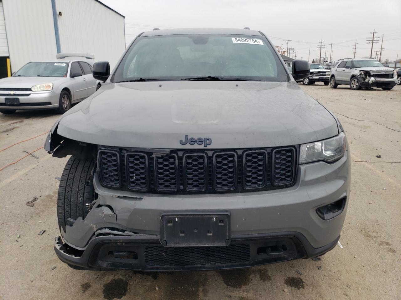 2019 Jeep Grand Cherokee VIN 1C4RJFAG5KC696973 Copart auction photo, front end damage thumbnail 5