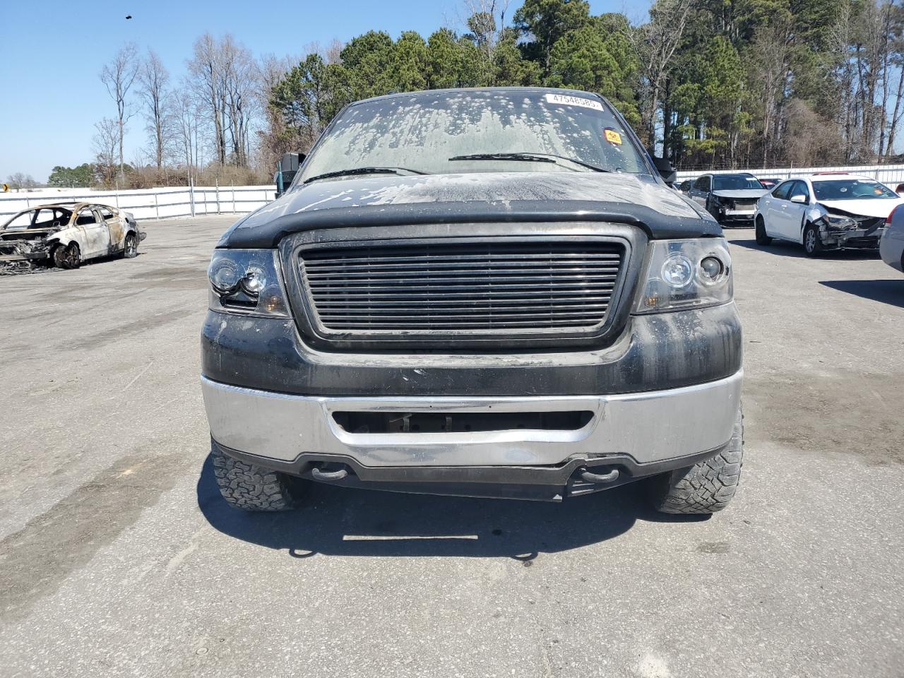 2006 Ford F-150 VIN 1FTPW14546FA48261 Copart auction photo, vandalism damage thumbnail 5