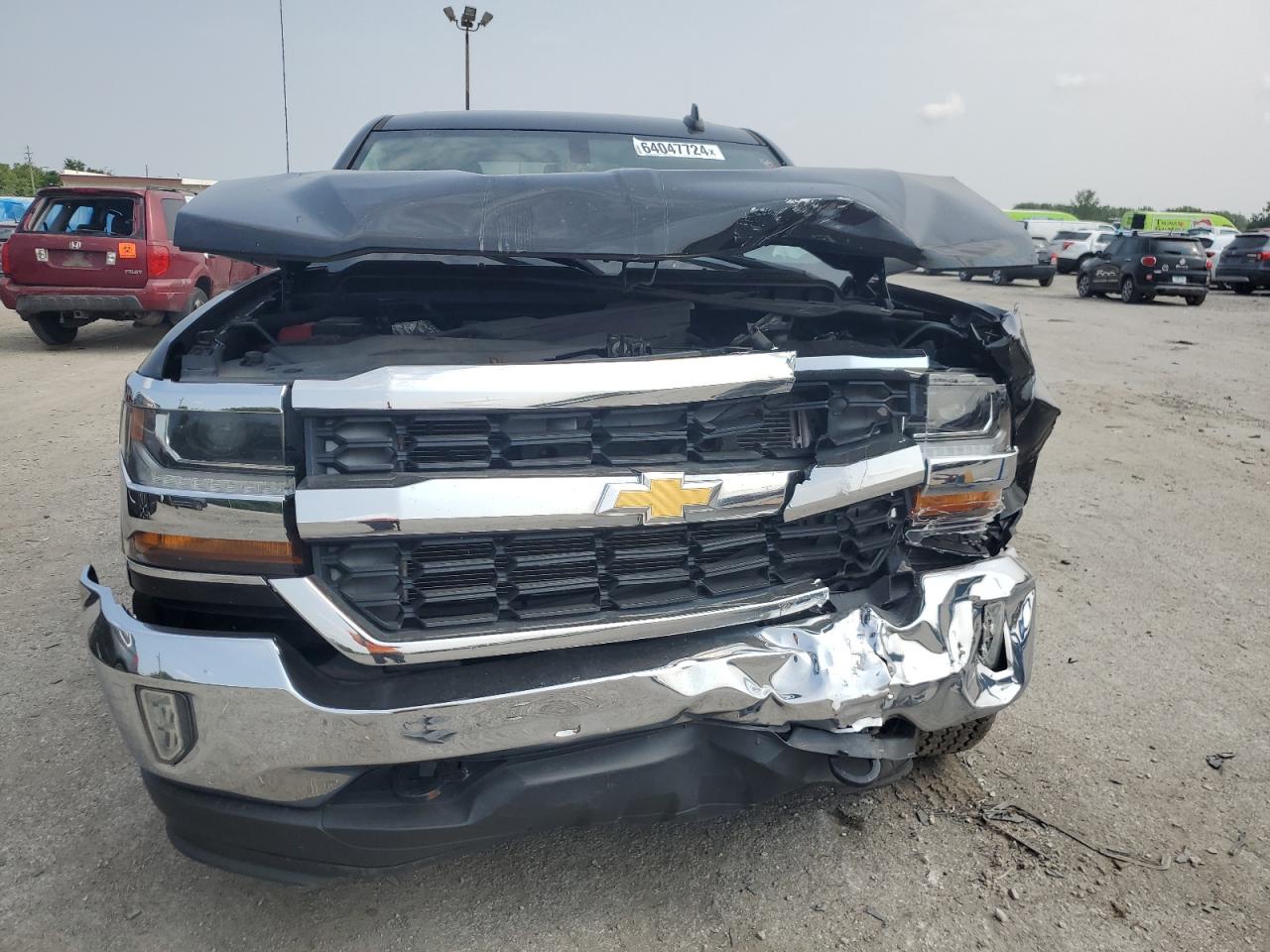 2016 Chevrolet Silverado VIN 1GCVKREC0GZ136786 Copart auction photo, front end / minor dent/scratches damage thumbnail 5
