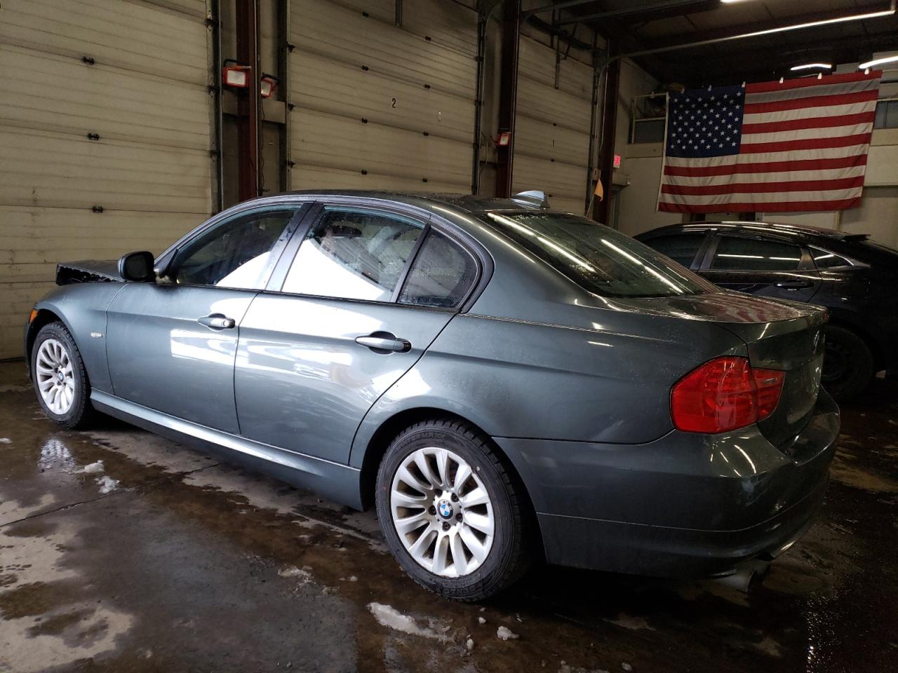 2009 BMW 3er VIN WBAPH53519A448859 Copart auction photo, front end / minor dent/scratches damage thumbnail 2