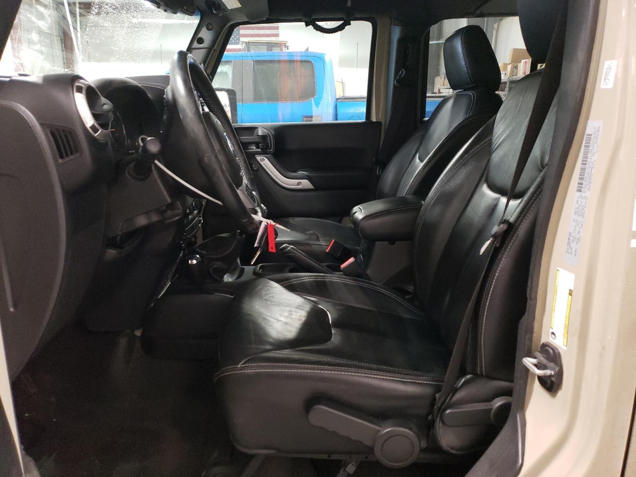 2017 Jeep Wrangler VIN 1C4BJWEG9HL620869 Copart auction photo, all over damage thumbnail 7