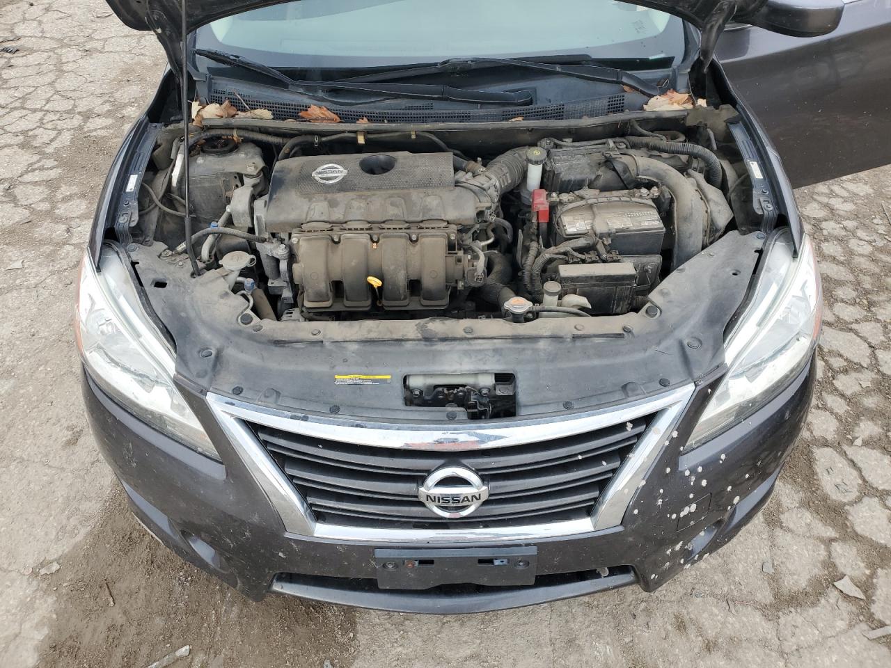 2013 Nissan Sentra VIN 3N1AB7AP9DL717849 Copart auction photo, rear end / side damage thumbnail 13