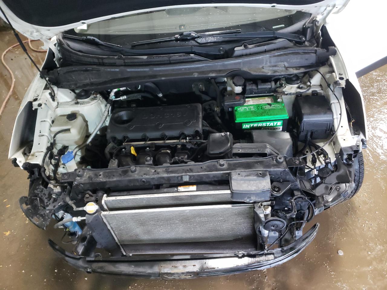 2012 Hyundai Tucson VIN KM8JUCAC4CU544223 Copart auction photo, front end damage thumbnail 11