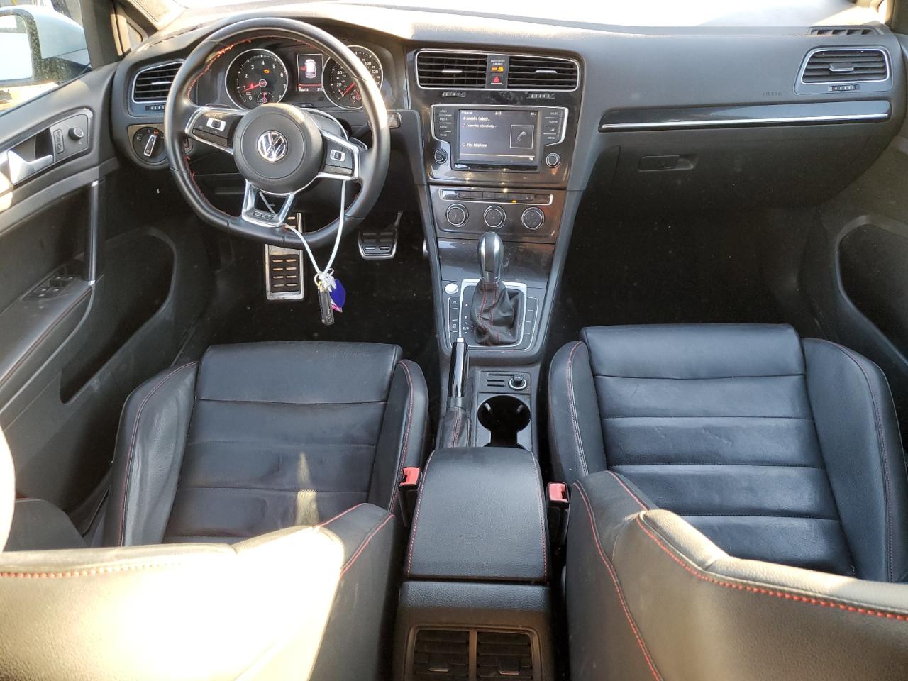 2017 Volkswagen GTI VIN 3VW447AU6HM063268 Copart auction photo, all over damage thumbnail 8