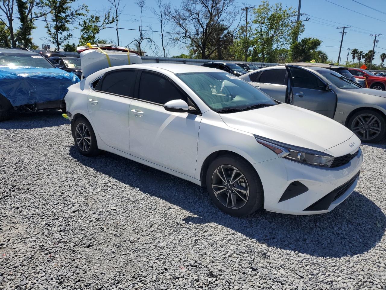 2023 KIA Forte VIN 3KPF24AD8PE593959 Copart auction photo, rear end damage thumbnail 4
