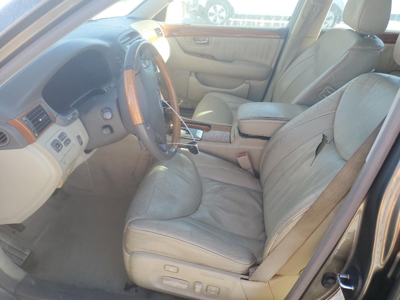 2005 Lexus LS VIN JTHBN36F955015645 Copart auction photo, rear end damage thumbnail 7