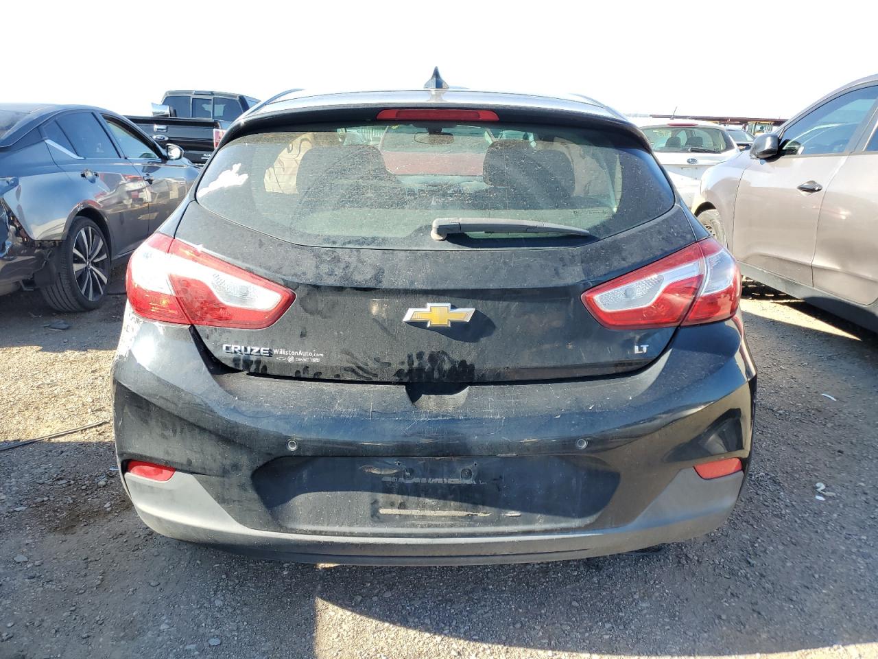 2019 Chevrolet Cruze VIN 3G1BE6SM0KS564796 Copart auction photo, side damage thumbnail 6