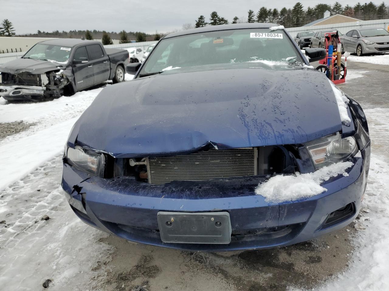 2012 Ford Mustang VIN 1ZVBP8AM8C5202383 Copart auction photo, front end / minor dent/scratches damage thumbnail 5
