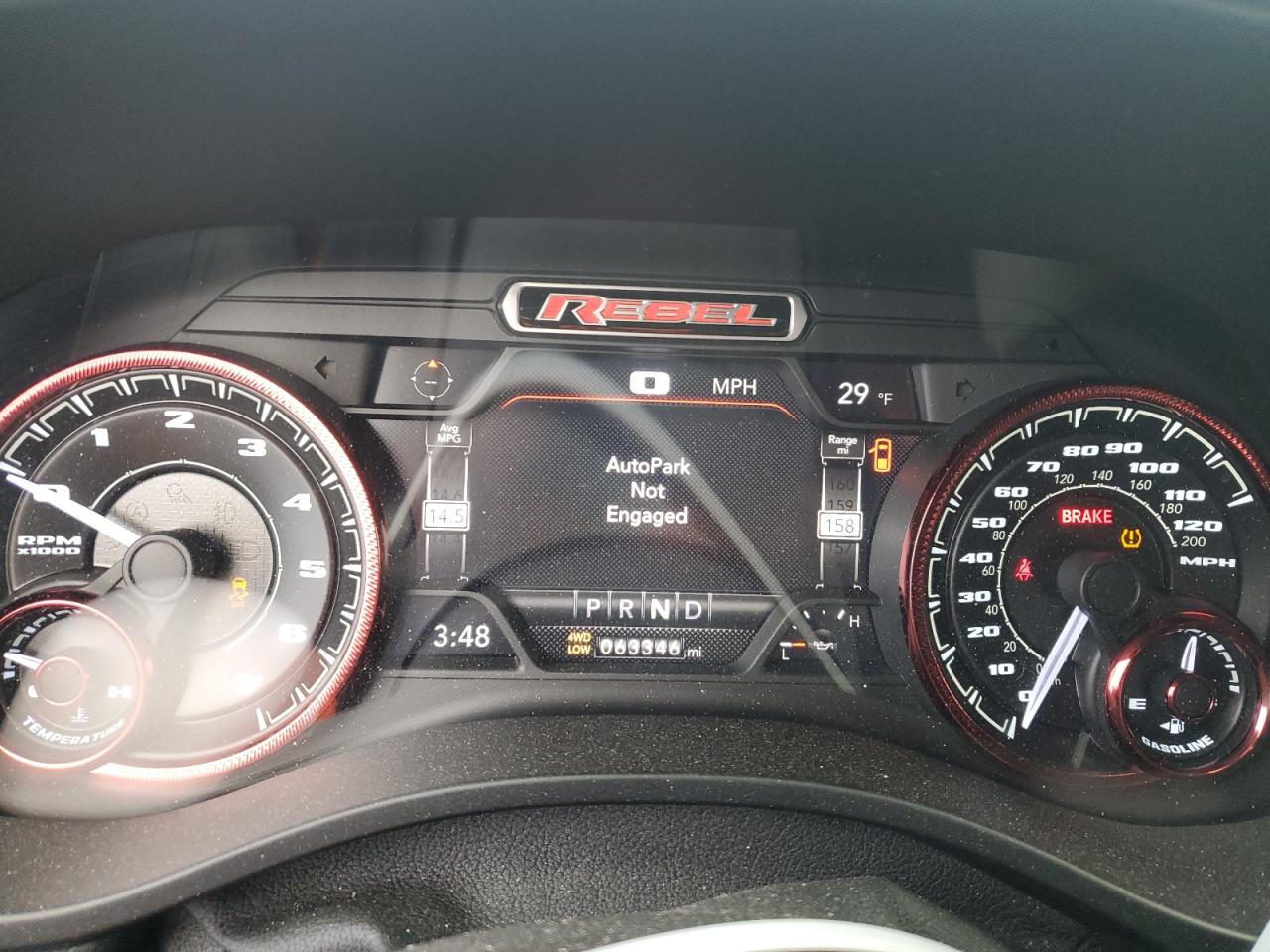 2019 RAM 1500 VIN 1C6RRFEGXKN843237 Copart auction photo, side / undercarriage damage thumbnail 9