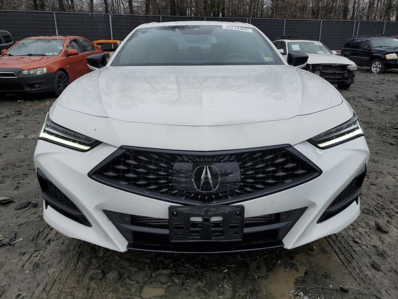 2023 Acura TLX VIN 19UUB6F59PA005589 Copart auction photo, rear end damage thumbnail 5