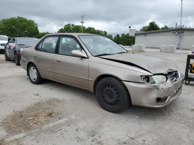 2002 Toyota Corolla VIN 2T1BR12E92C517481 Copart auction photo, front end damage thumbnail 4