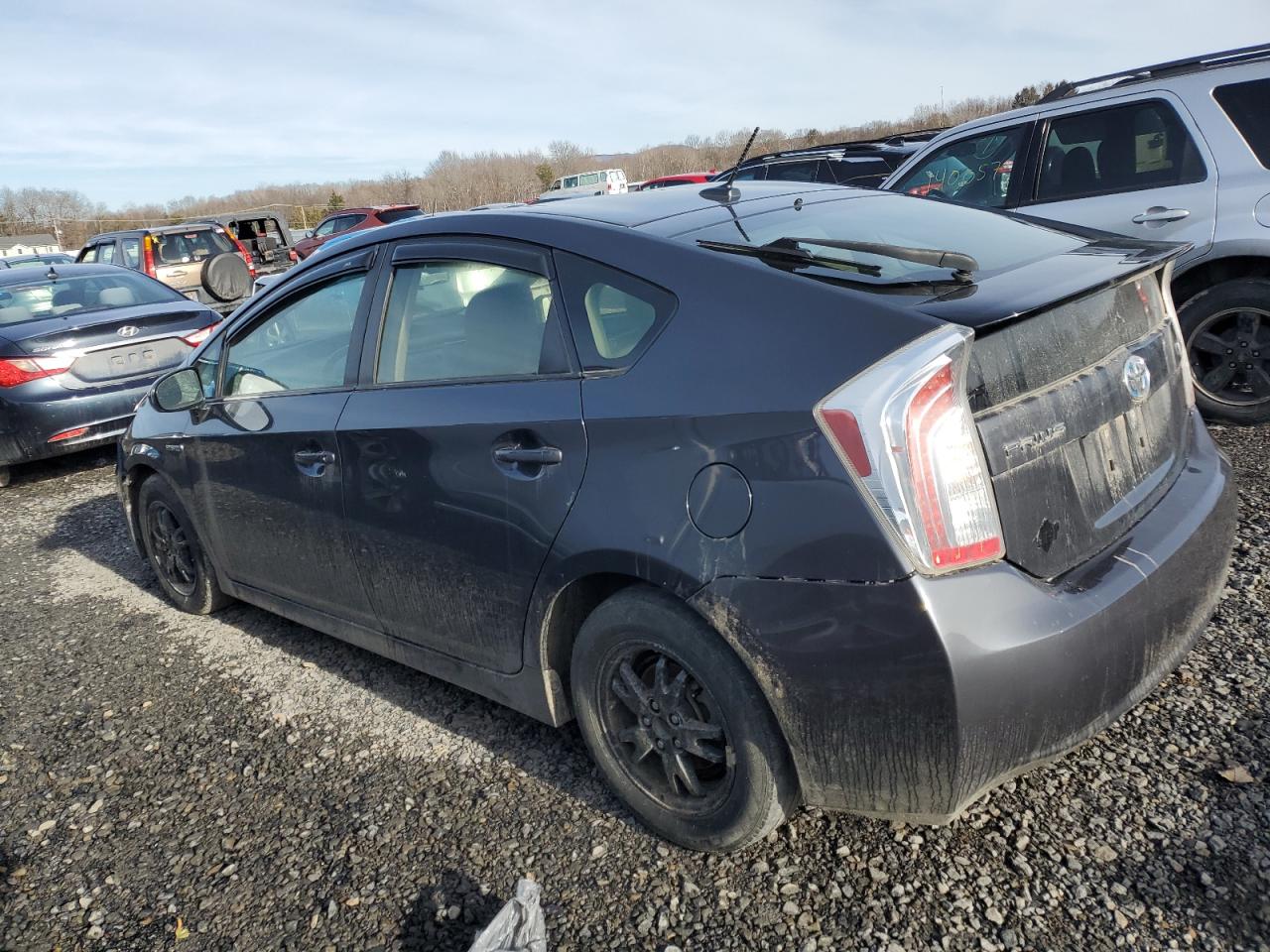 2015 Toyota Prius VIN JTDKN3DU2F0441954 Copart auction photo, front end / mechanical damage thumbnail 2