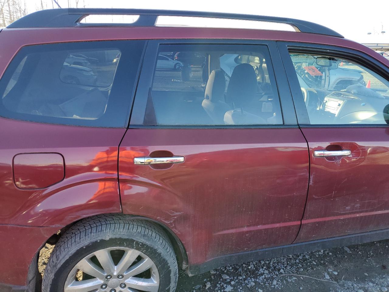 2013 Subaru Forester VIN JF2SHADC8DH436163 Copart auction photo, all over damage thumbnail 10