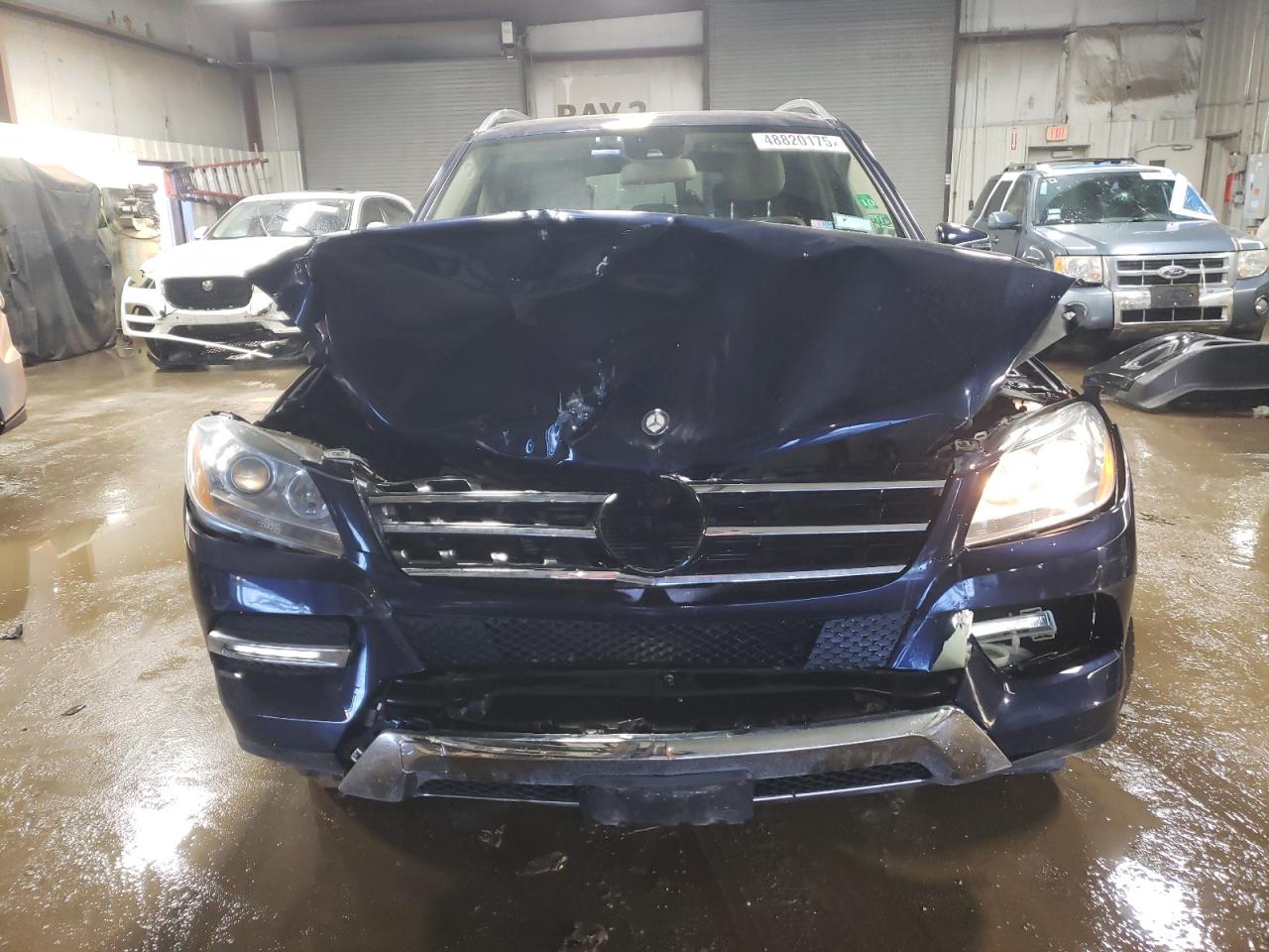 2015 Mercedes-Benz M-klasse VIN 4JGDA5HB3FA613259 Copart auction photo, front end damage thumbnail 5