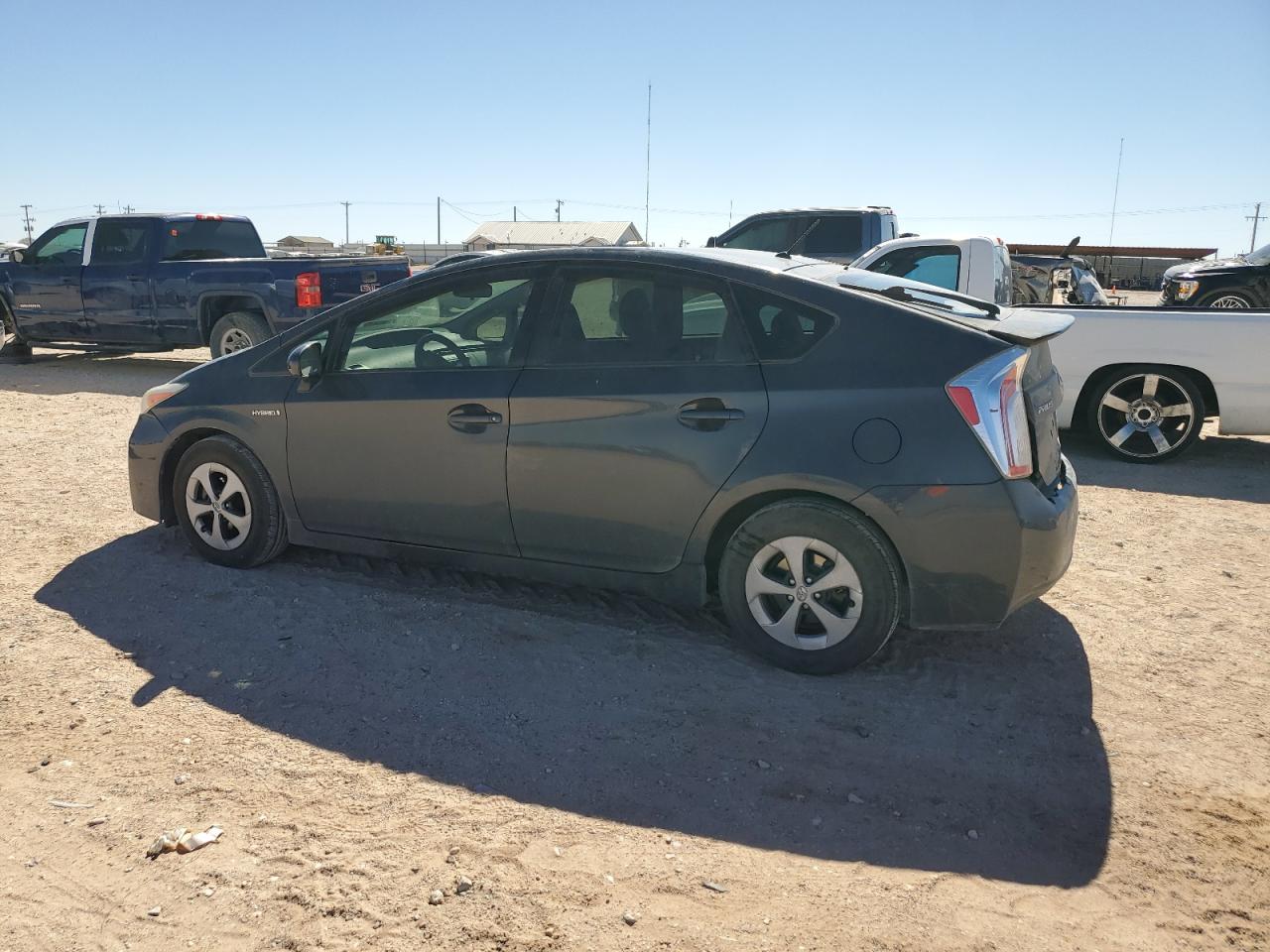 2013 Toyota Prius VIN JTDKN3DU5D1622554 Copart auction photo, rear end damage thumbnail 2
